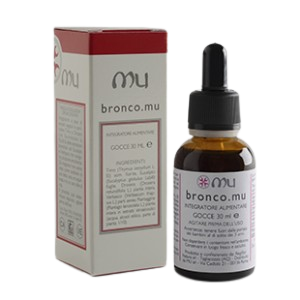 Bronco Mu Gocce Integratore Vie Respiratorie 30 ml