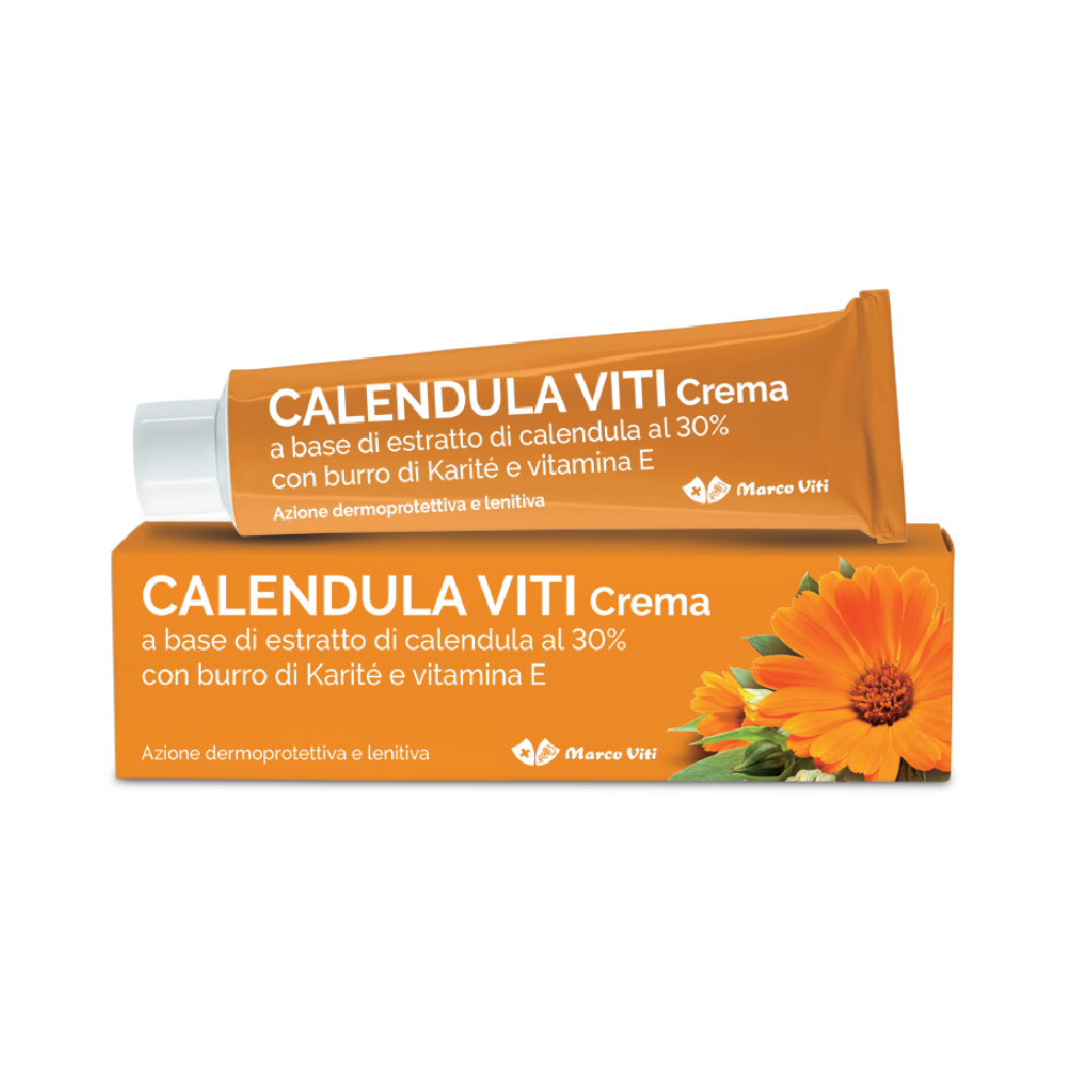 Calendula Viti - Crema Lenitiva per Arrossamenti e Irritazioni - 100 ml