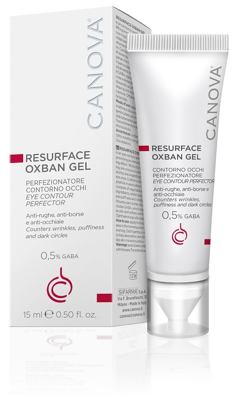 Canova Resurface Oxban Eye Gel - Crema Gel Contorno Occhi ad Azione Lifting - 15 ml