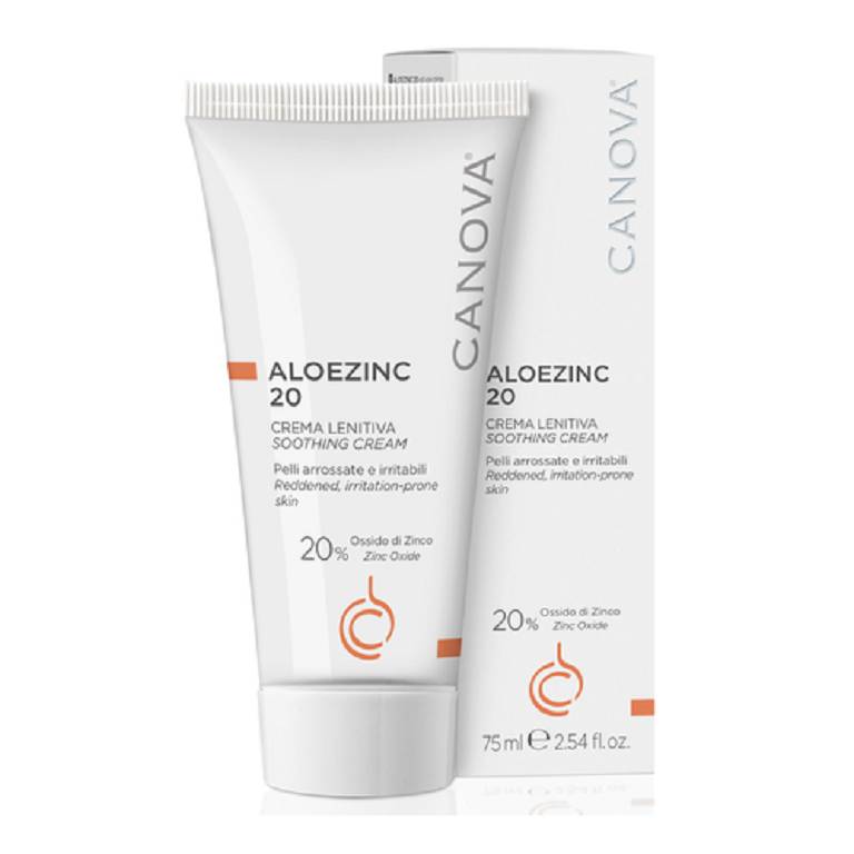 Canova Aloezinc 20 - Crema Viso Lenitiva Riparativa - 75 ml