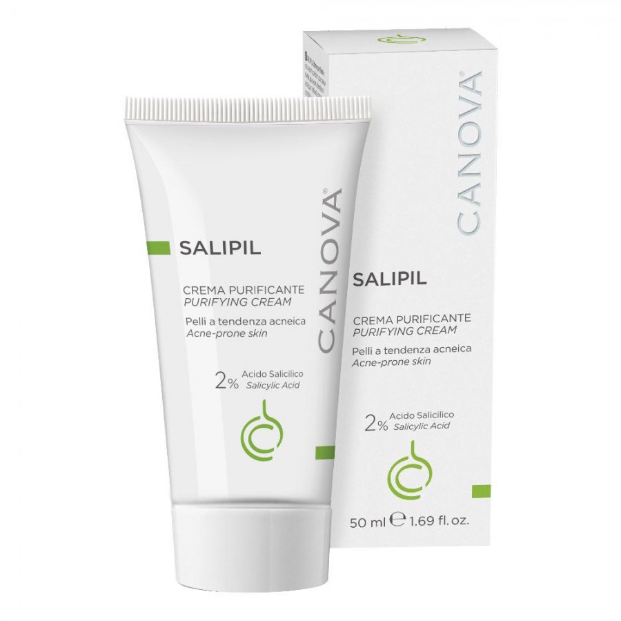 Canova Salipil - Crema Viso Antiacne Purificante - 50 ml