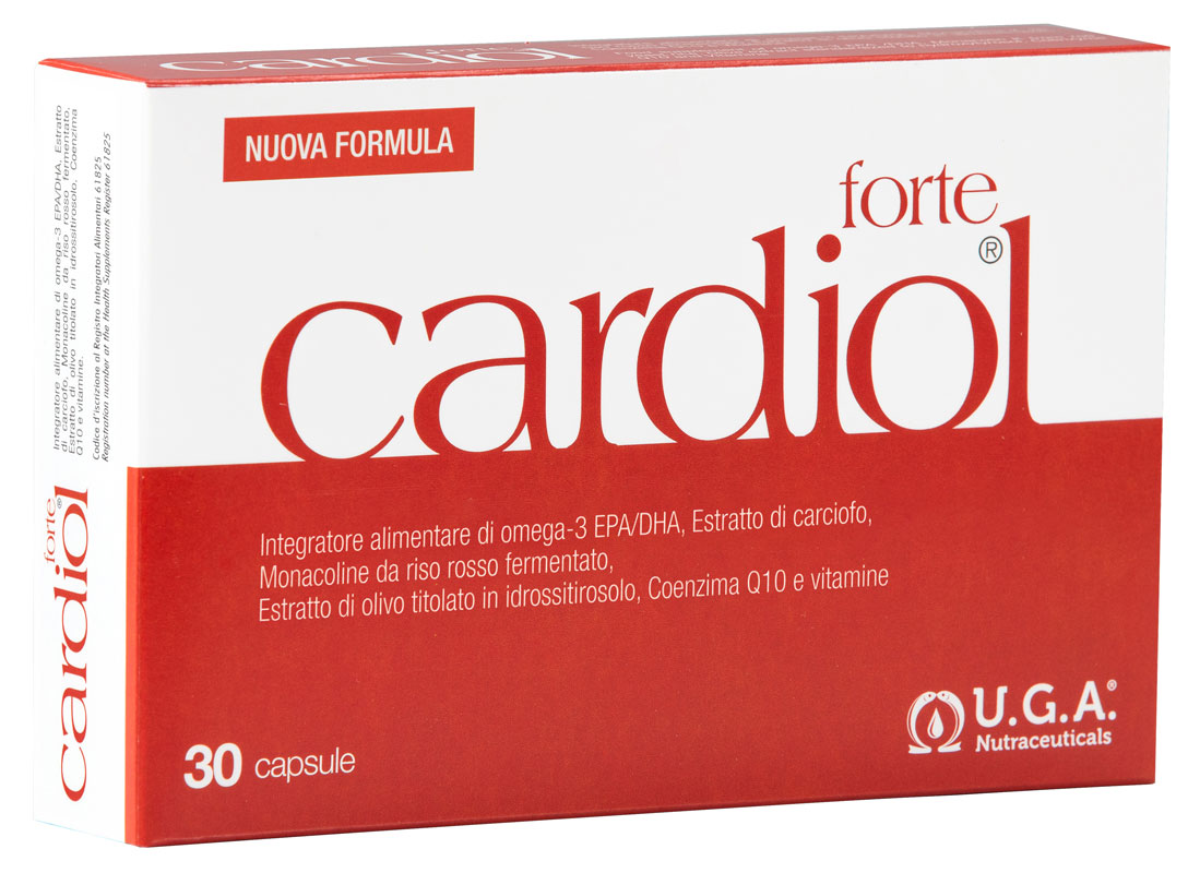 Cardiol Forte - Integratore per il Controllo del Colesterolo - 30 Capsule Softgel