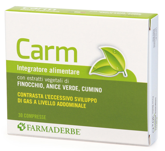 Carm Integratore Gonfiore Addominale 30 Compresse