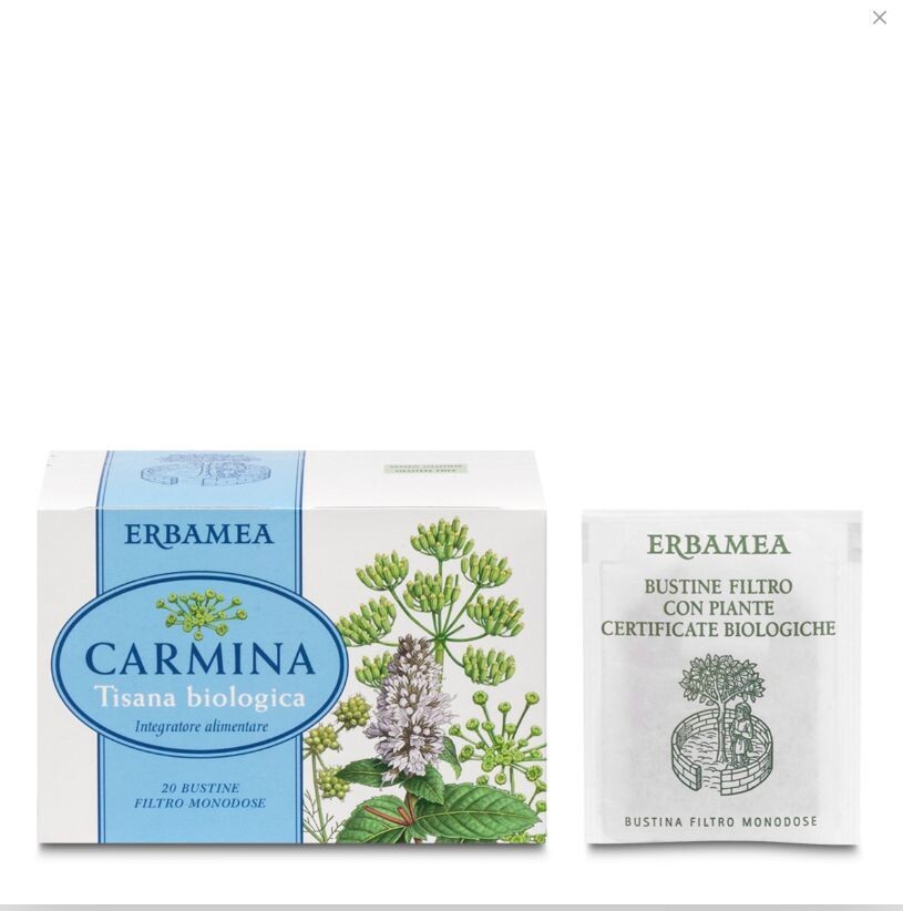 Carmina Tisana Biologica per Intestino 20 Bustine