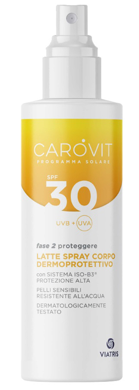 Carovit Programma Solare - Latte Spray Corpo Protezione 30 - 200 ml