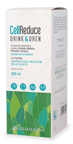 Cell Reduce Drink & Dren Integratore Cellulite 500 ml