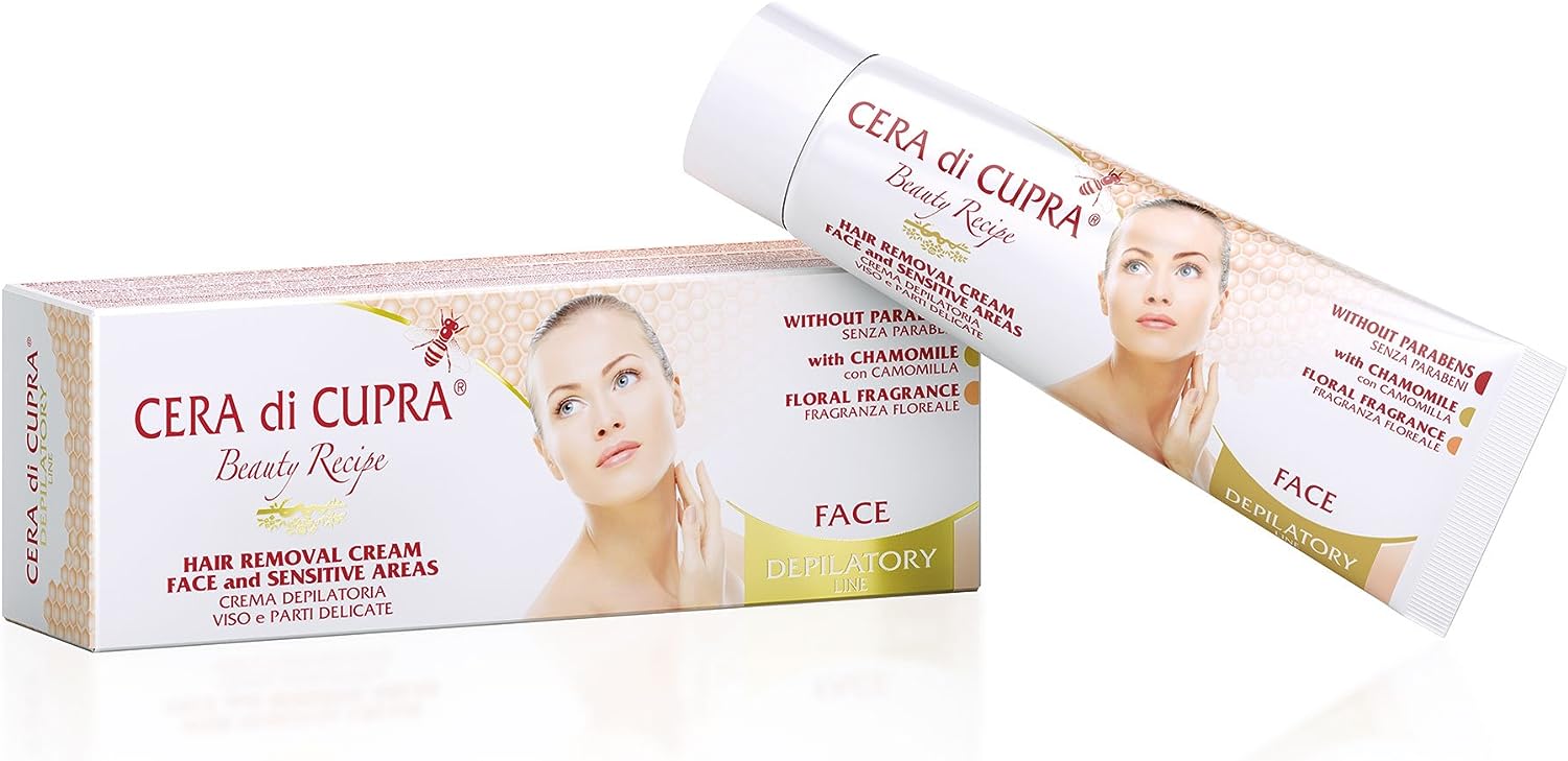 Cera di Cupra Crema Depilatoria Viso e Parti Delicate 50 ml