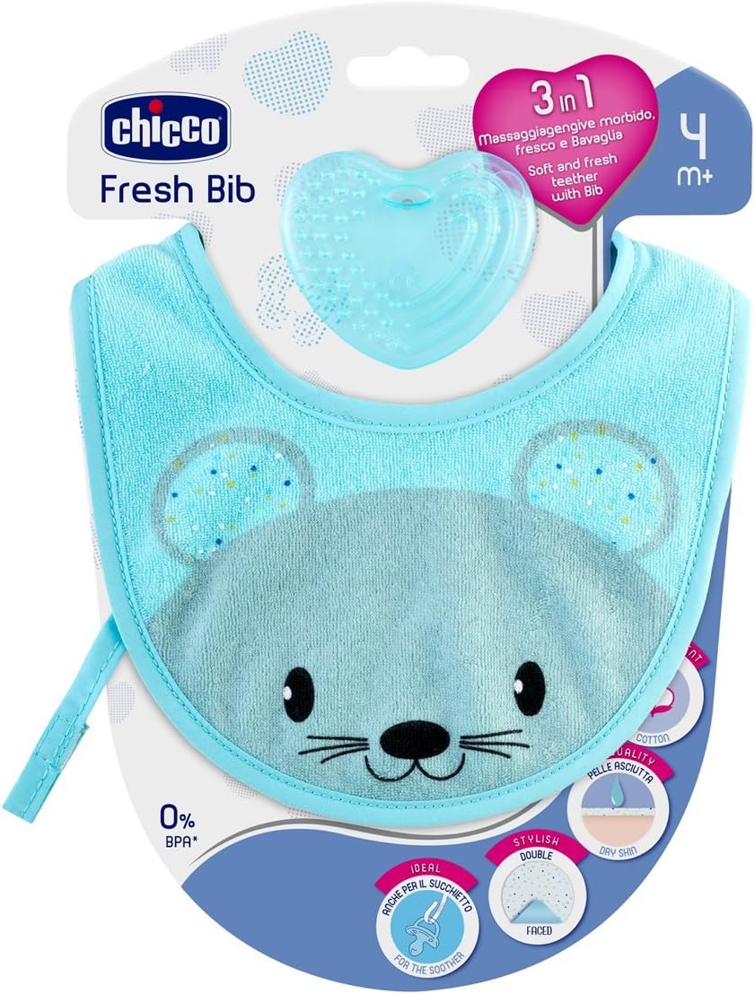 Chicco Fresh Massaggiagengive Azzurro 4m+