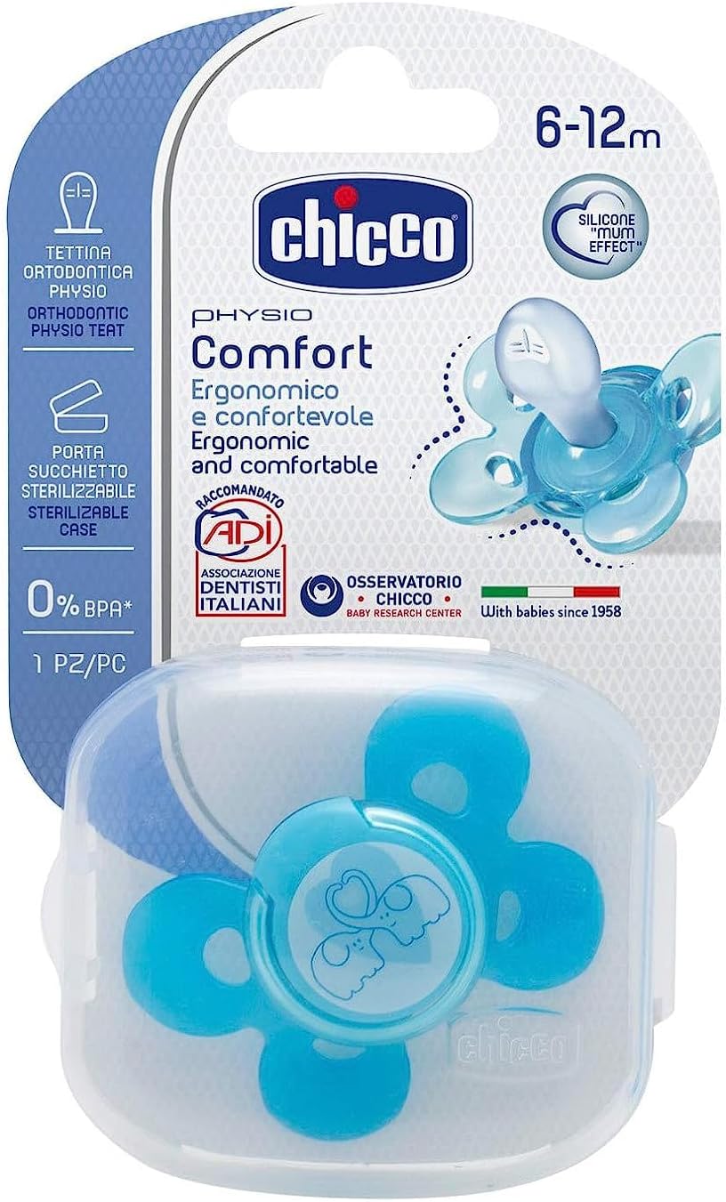 Chicco Physio Comfort Succhietto Silicone Bambino 6-16m 1 Pezzo