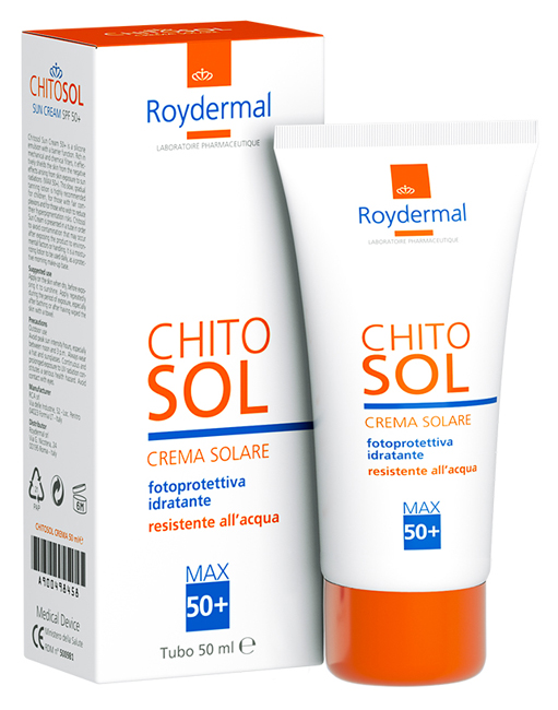 Chitosol Crema Solare Viso Alta Protezione SPF50+ 50 ml