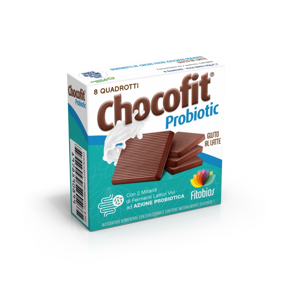 Chocofit Probiotic Integratore 8 Cioccolatini