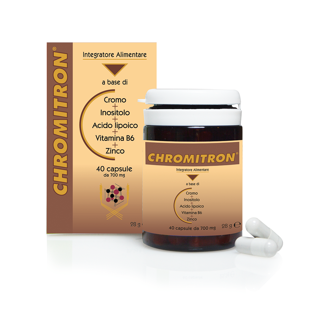 Chromitron Integratore Controllo Glicemia 40 Capsule