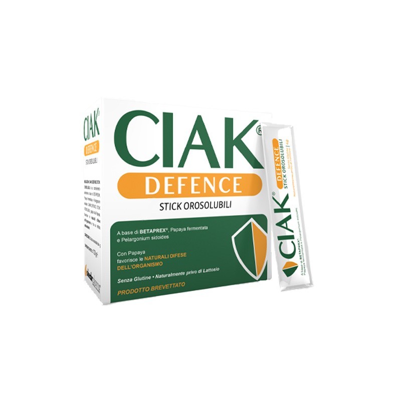 Ciak Defence - Integratore per Difese Immunitarie - 30 Stick Orosolubili