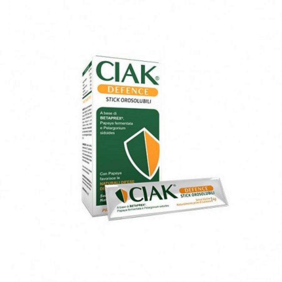 Ciak Defence - Integratore per Difese Immunitarie - 15 Stick Orosolubili