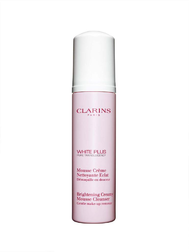 Clarins White Plus Mousse-Creme Nettoyant Eclat - Crema Viso Uniformante - 150 ml