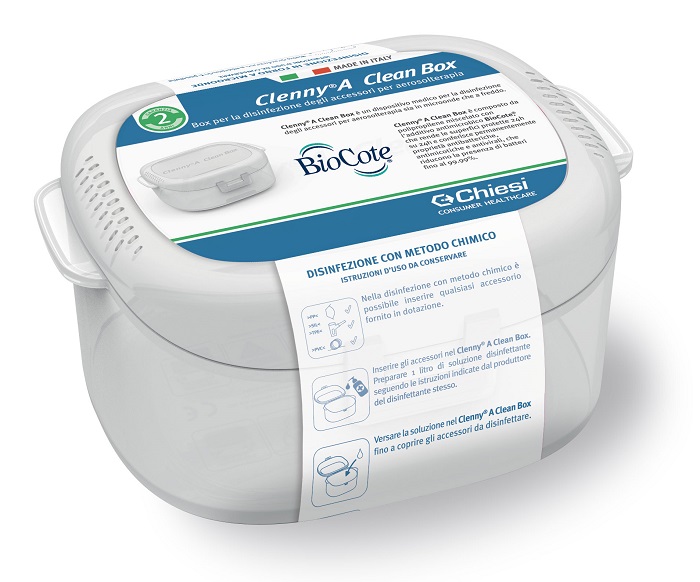 Clenny A Clean Box - Dispositivo per la Disinfezione di Accessori per Aerosol