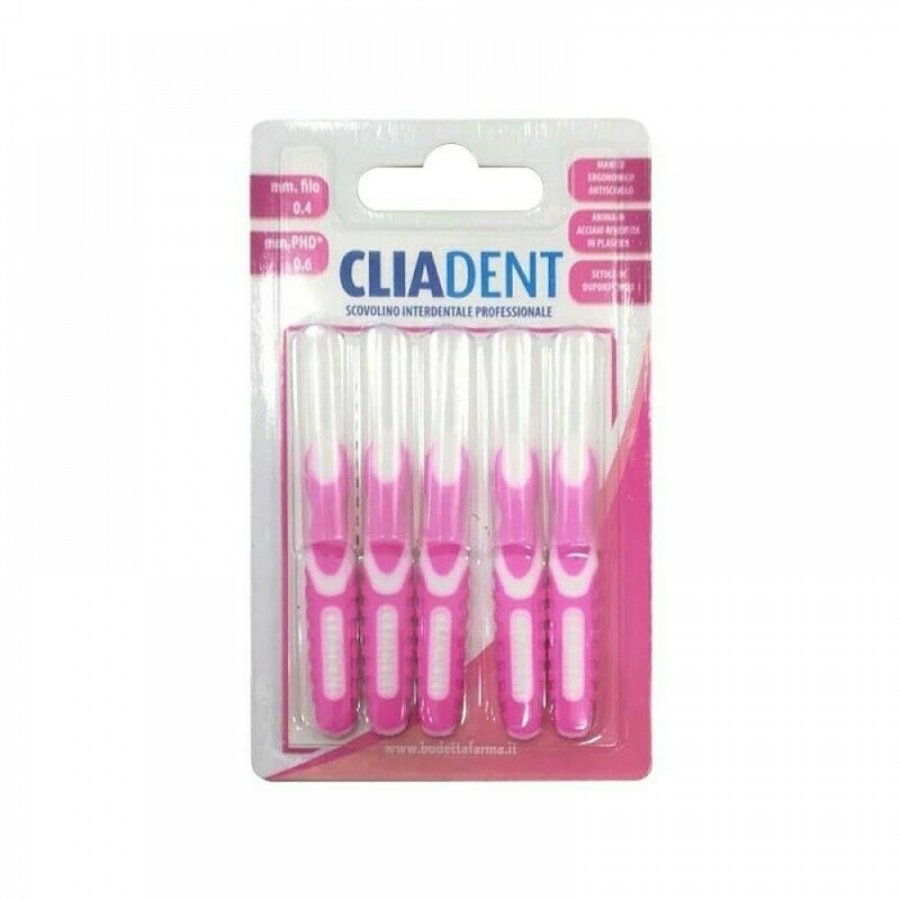 Cliadent Scovolini Interdentali 0.6 mm 5 Pezzi
