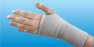 Cliaortho Polsiera a Manopola Colore Grigio Taglia L (17-19cm)