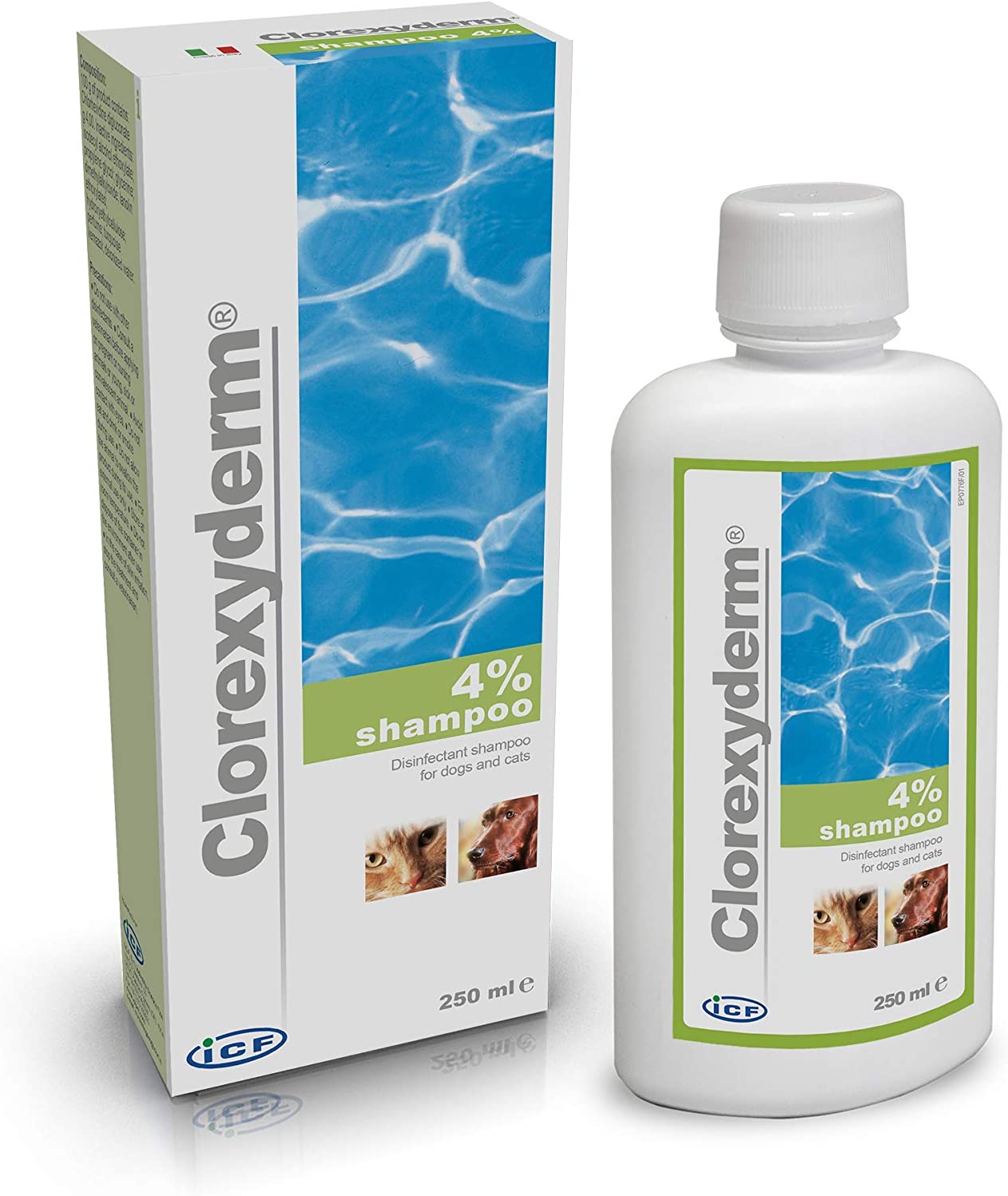 Clorexyderm 4% Shampoo per Cani 250 ml
