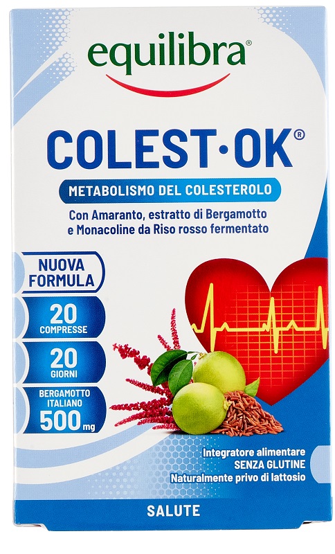 Colest OK Integratore Controllo Colesterolo 20 Compresse