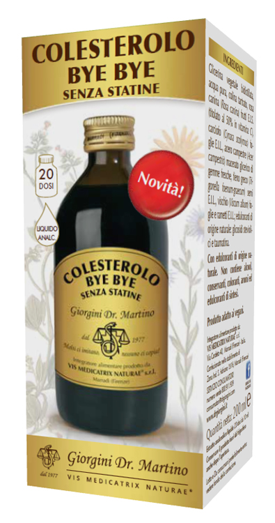 Colesterolo Bye Bye Senza Statine Integratore 200 ml
