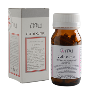 Colex Mu Integratore per Ipercolesterolemia 50 Capsule