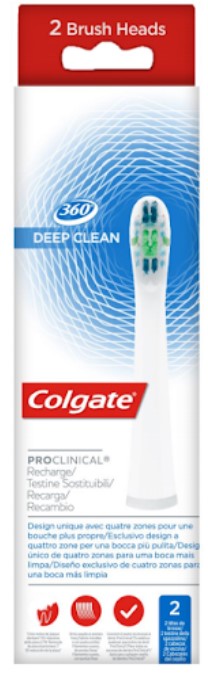 Colgate Proclinical Testine di Ricambio 2 Pezzi