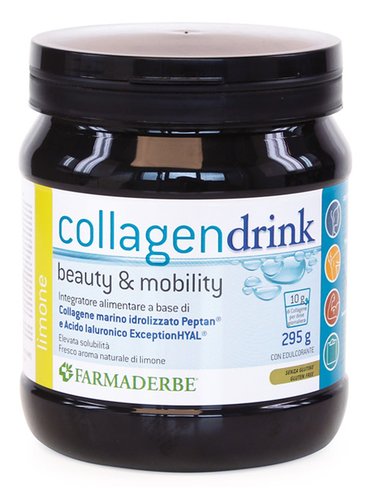 Collagen Drink Integratore Collagene Marino Limone 295 g