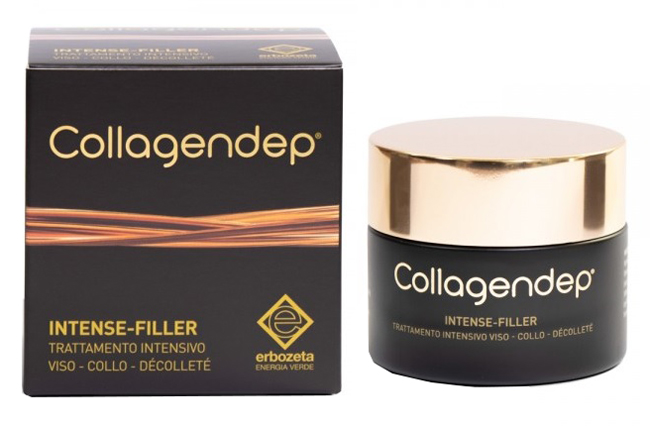 Collagendep Intense Filler - Crema Viso Collo Decollete Trattamento Intensivo - 50 ml