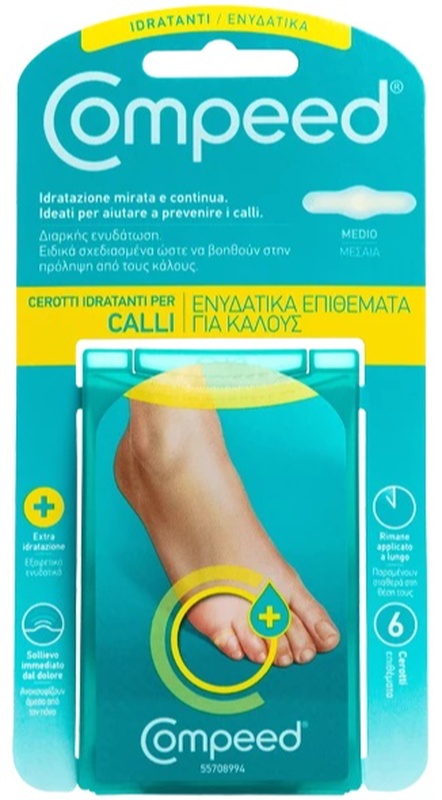 Compeed - Cerotti per Calli Idratanti - 6 Pezzi