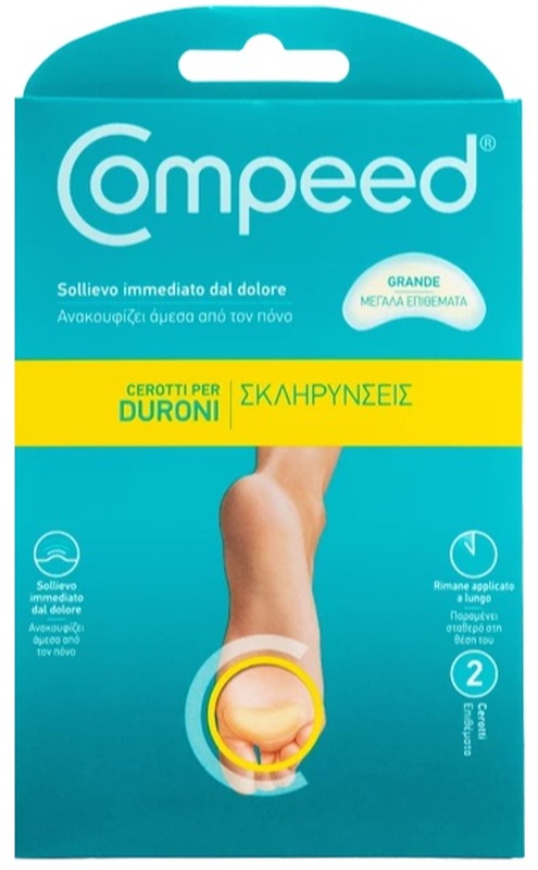 Compeed - Cerotti per Duroni Largo - 2 Pezzi