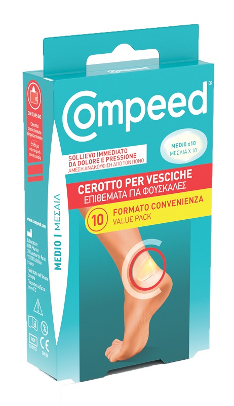 Compeed - Cerotti per Vesciche Medio - 10 Pezzi