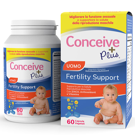Conceive Plus Supporto Fertilità Maschile - Integratore Multivitaminico - 60 Capsule