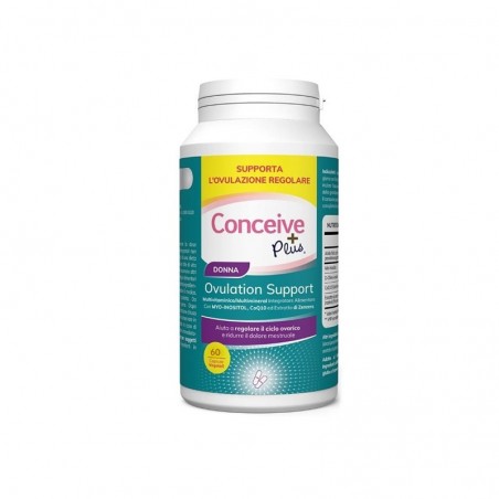 Conceive Plus Supporto per Ovulazione Femminile - Integratore per Regolare il Ciclo - 60 Capsule
