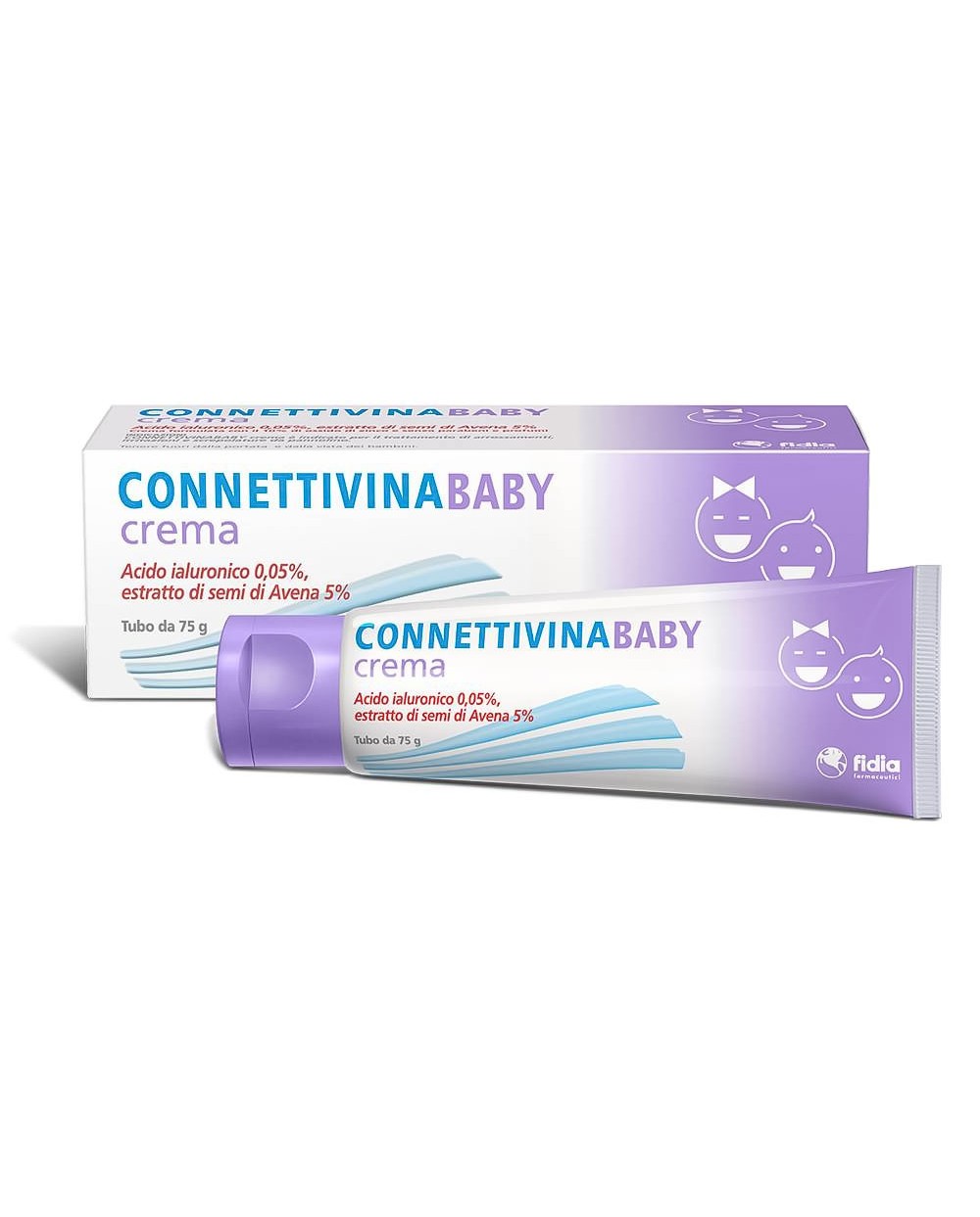 Connettivina Baby - Crema per il Cambio Pannolino Anti-Rossore - 75 g