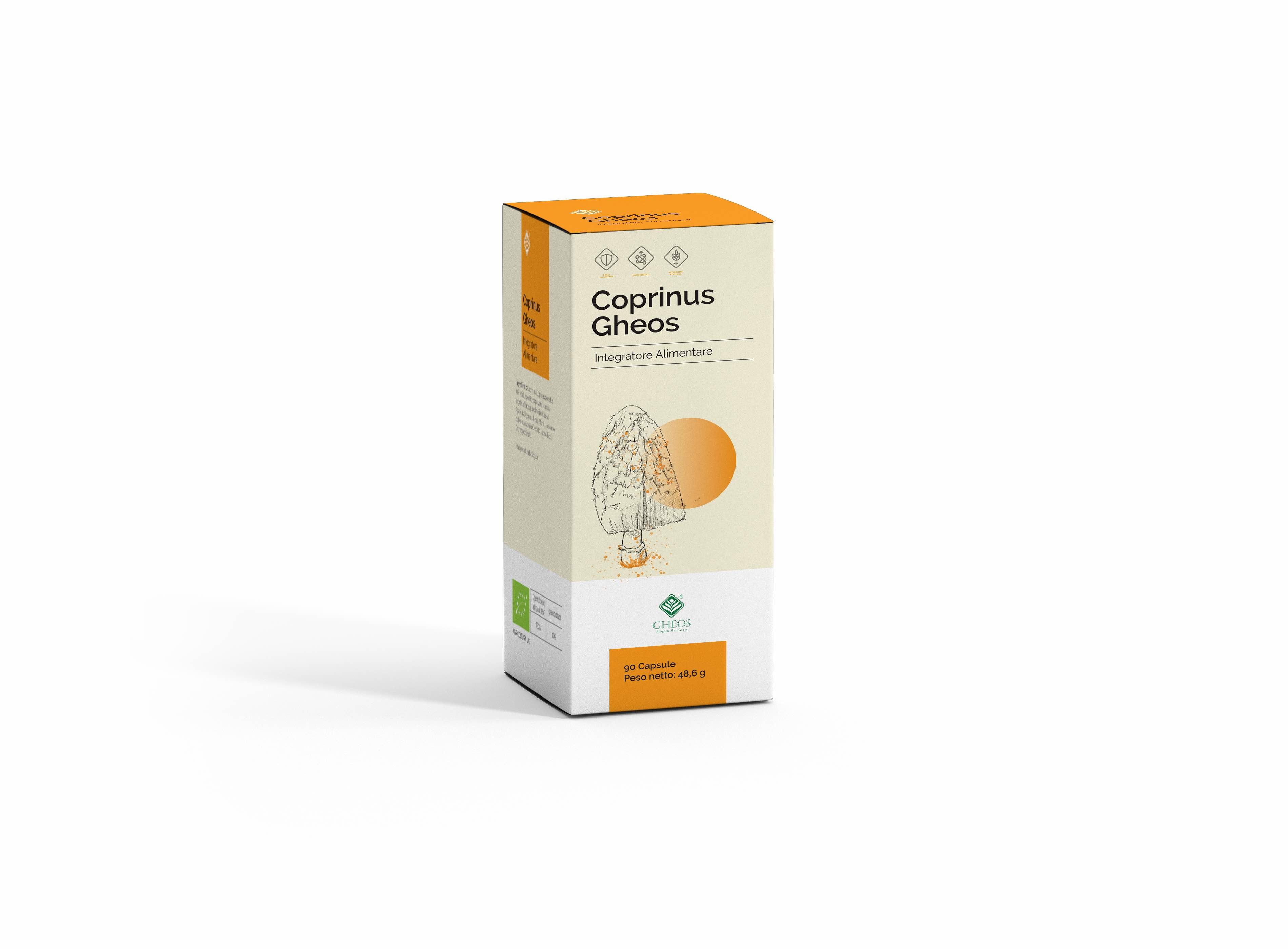 Coprinus Gheos Integratore Sistema Immunitario 90 Capsule