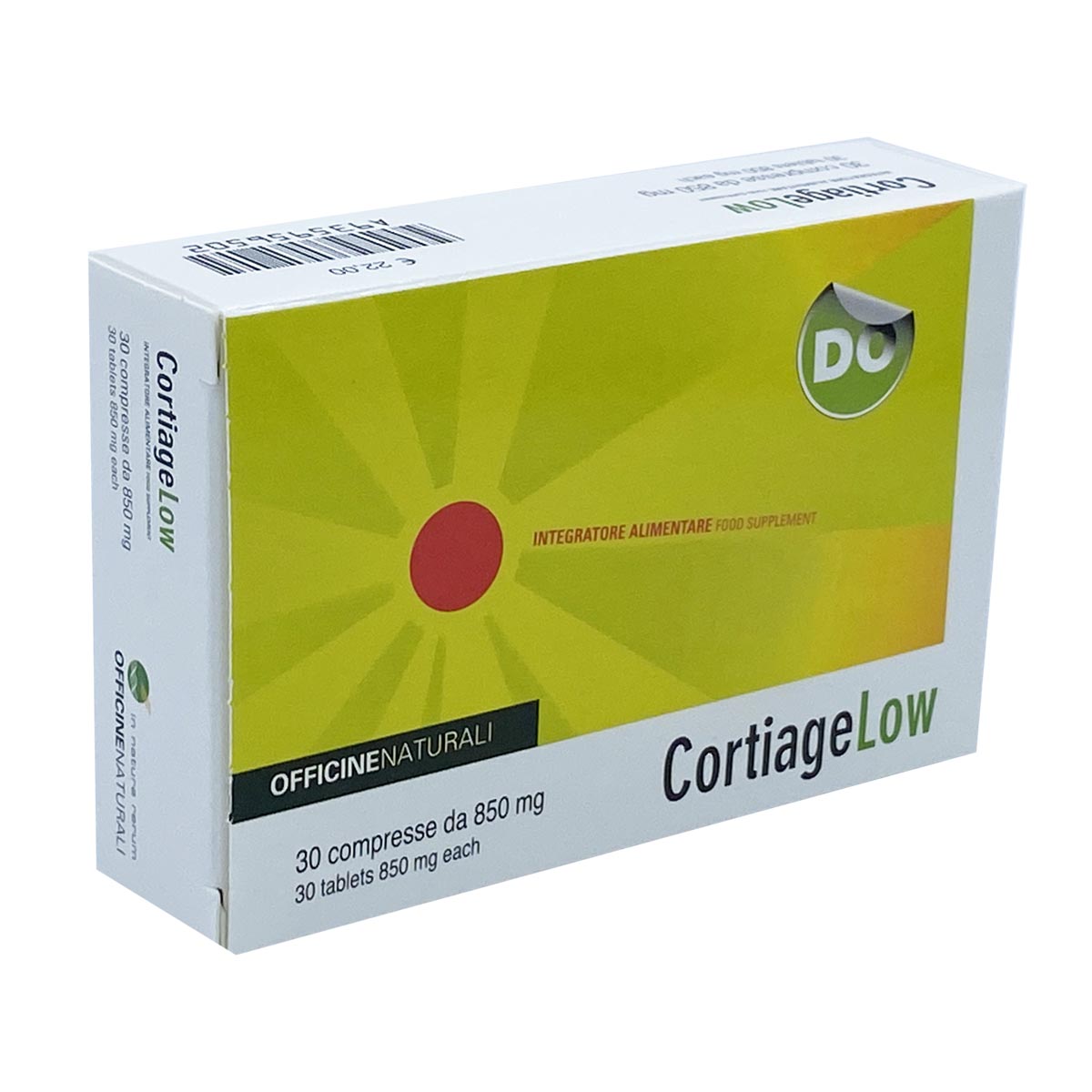Cortiage Low Integratore Azione Adattogena 30 Compresse