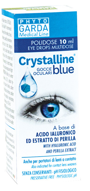 Crystalline Blue - Collirio per Occhi Secchi e Affaticati - 10 ml