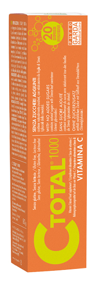 C Total 1000 - Integratore Vitamina C - 20 Compresse Effervescenti
