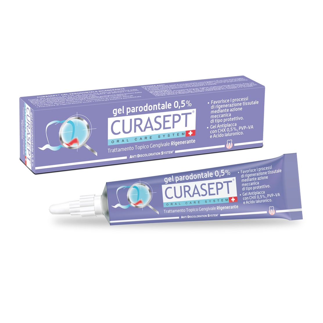 Curasept ADS + DNA - Gel Paradontale Trattamento Rigenerante con Clorexidina 0.50 - 30 ml