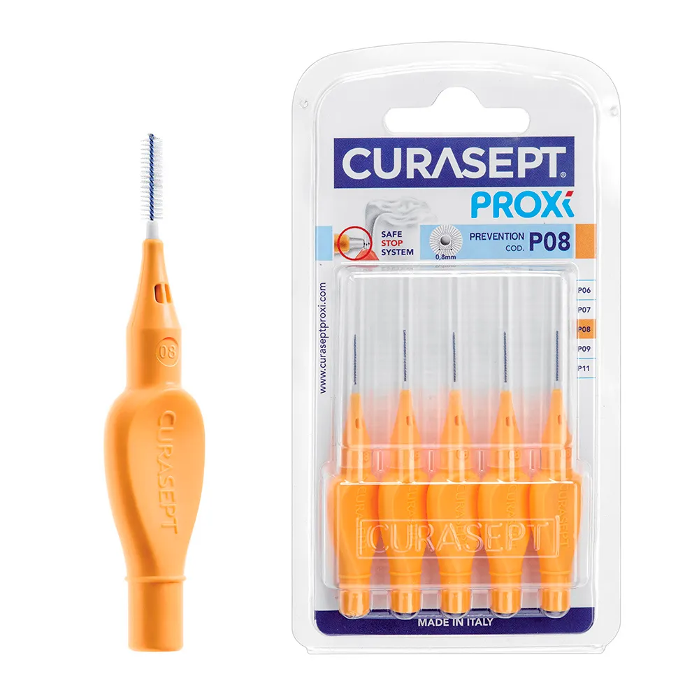 Curasept Proxy Prevention P08 Colore Arancio Chiaro - 5 Scovolini