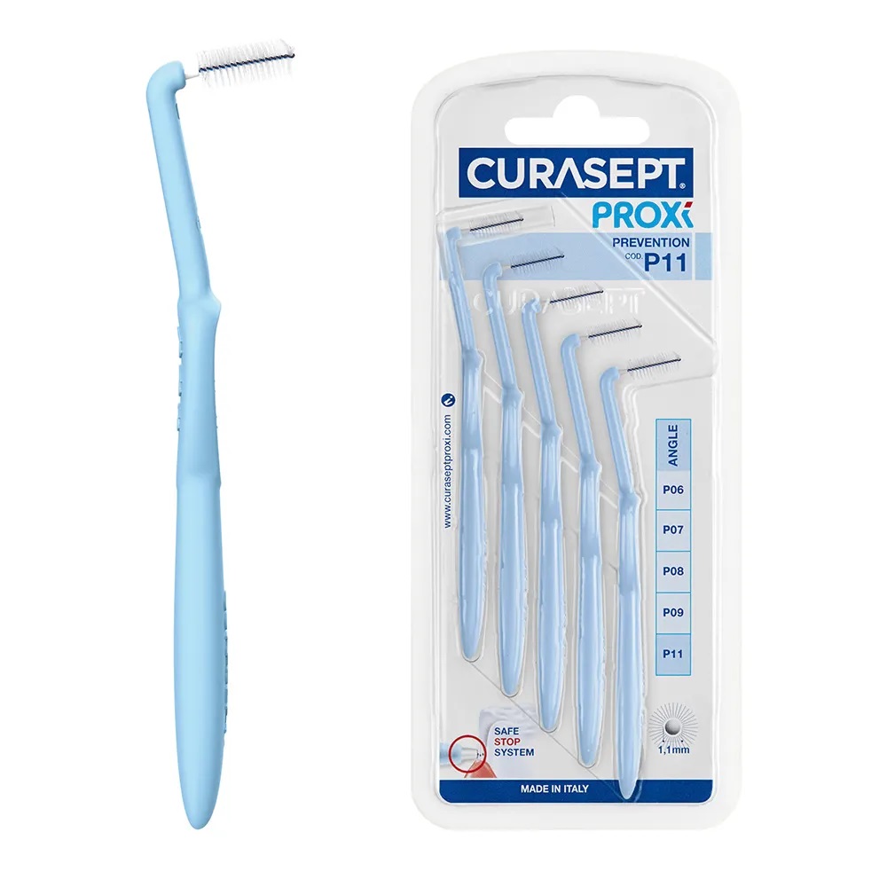 Curasept Proxi Angle P11 Colore Azzurro 5 Scovolini