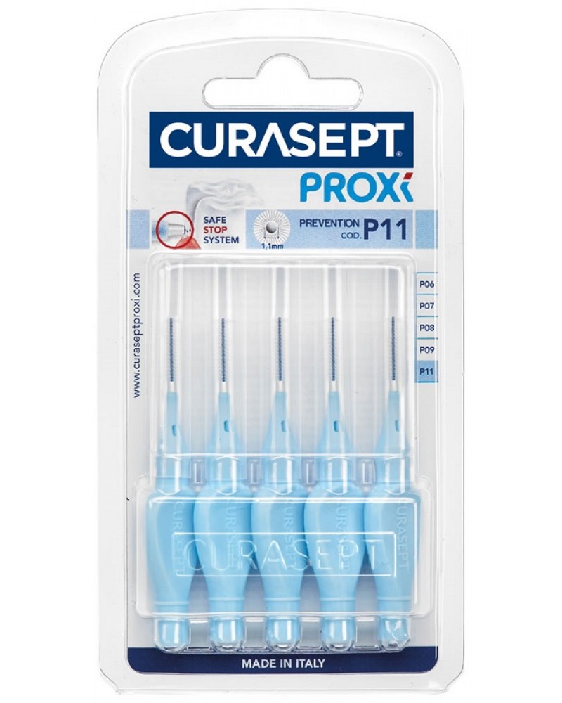 Curasept Proxy Prevention P11 Colore Azzurro - 5 Scovolini