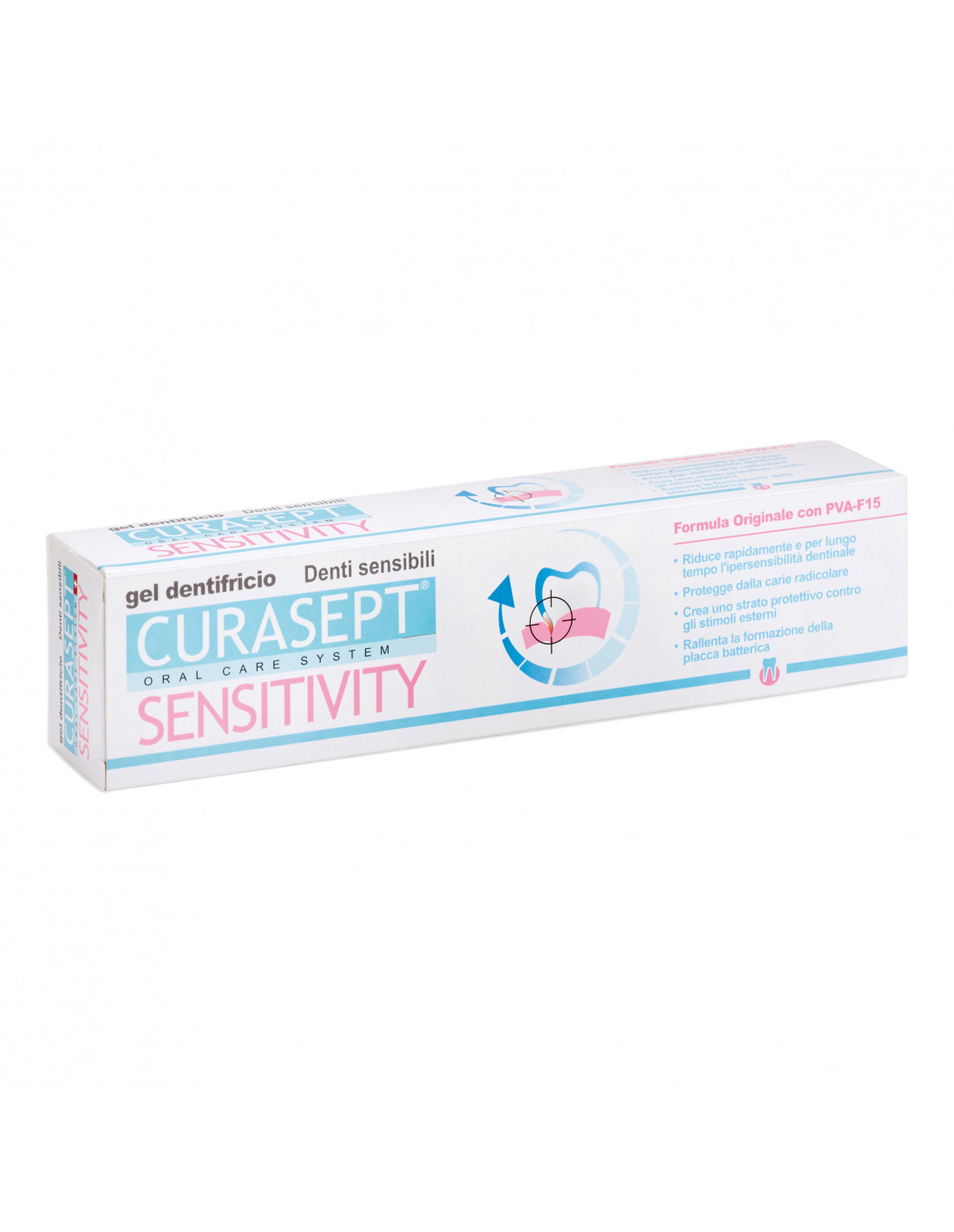 Curasept Sensitivity - Gel Dentifricio per Denti Sensibili - 75 ml