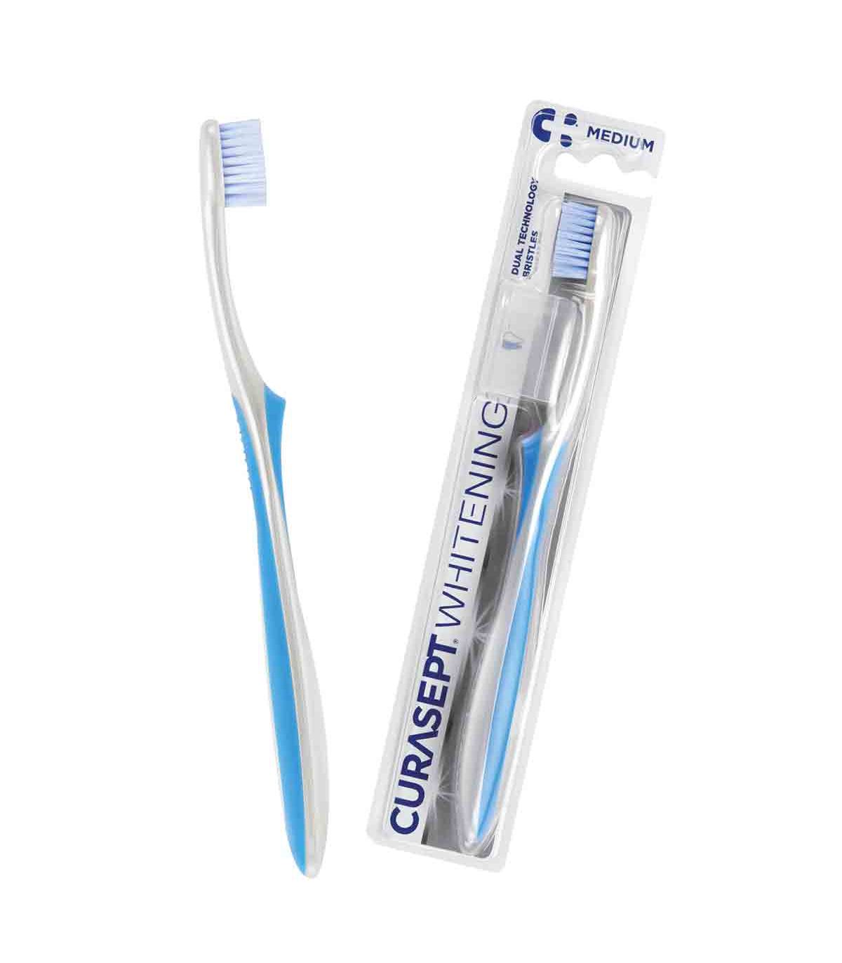 Curasept Whitening Spazzolino Medio 1 Pezzo