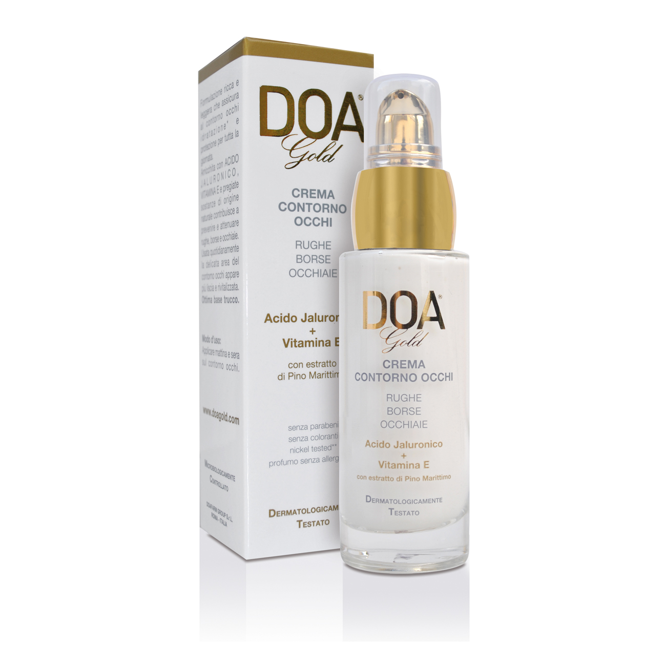 Doa Gold Crema Ricca Contorno Occhi 30 ml