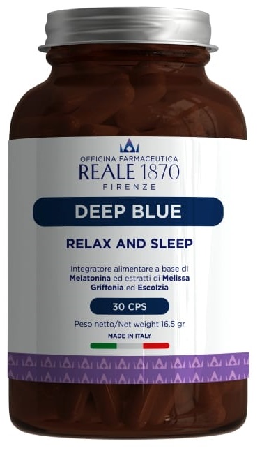 Deep Blue Integratore per Dormire 30 Capsule