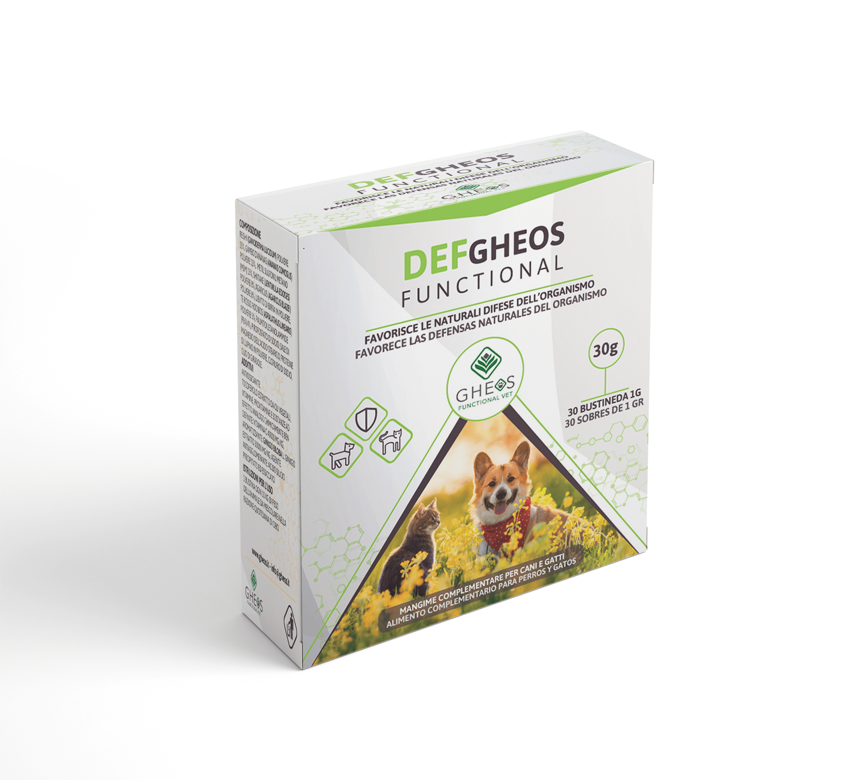 Defgheos Functional Mangime Complementare Veterinario 30 Buste