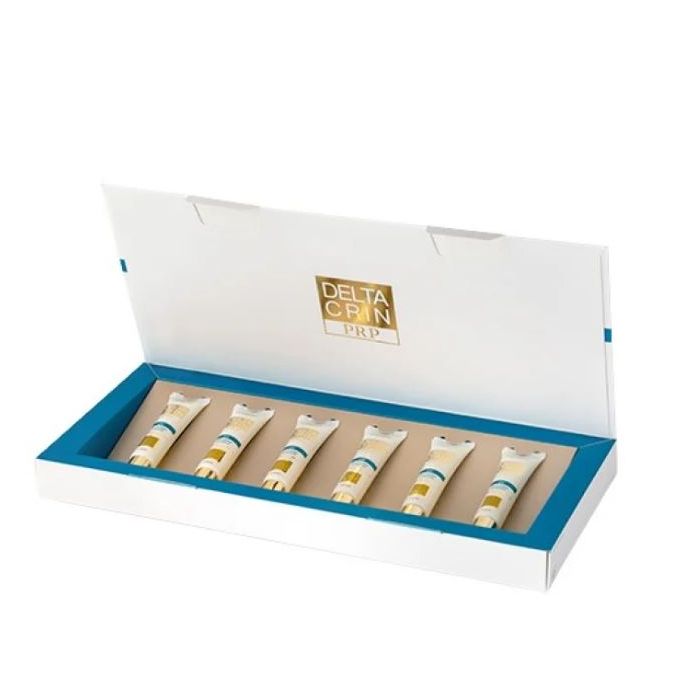 Pharcos Deltacrin PRP - Maschera Rigenerante Capelli - 6 Flaconi x 15 ml