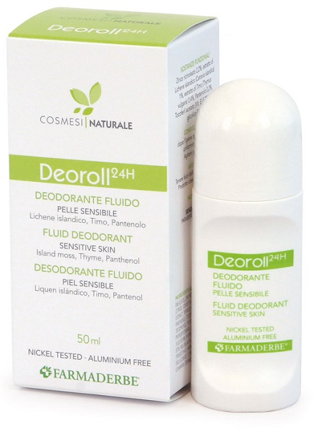 Deoroll Deodorante Roll-On Pelle Sensibile 50 ml